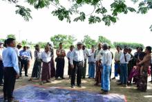 ကရင်ပြည်နယ်ဝန်ကြီးချုပ်ဦးစောမြင့်ဦး စိုက်ပျိုးစွမ်းအားမြှင့်တင်နိုင်ရေးနှင့်မွေးမြူရေးကဏ္ဍဖွံဖြိုးရေး ကြည့်ရှုအားပေး