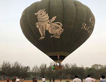 မိုးပျံပူပေါင်း ခရီးစဉ် (Air Ballon Tour)