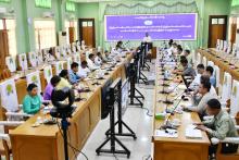 ပြည်နယ်သန်းခေါင်စာရင်းကြီးကြပ်မှုကော်မတီနှင့် ပြည်နယ်သန်းခေါင်စာရင်းကော်မတီတို့၏ (၁/၂၀၂၄)လုပ်ငန်း ညှိနှိုင်းအစည်းအဝေးကျင်းပ