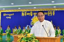 ဘားအံမြို့ မဟာသင်္ကြန်ပွဲတော် ယိမ်းအကနှင့်တပင်တိုင်အကပြိုင်ပွဲ ဖွင့်လှစ်