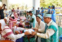 ကရင်သက္ကရာဇ်(၂၇၆၃)ခုနှစ်၊ ကရင်အမျိုးသားနှစ်သစ်ကူးနေ့အခမ်းအနားနှင့် ရိုးရာကောက်သစ်စားပွဲတော်ကျင်းပ