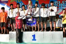 ကရင်အမျိုးသားနှစ်သစ်ကူးနေ့အထိမ်းအမှတ် ရိုးရာလှေလှော်ပြိုင်ပွဲ ဆုချီးမြှင့်