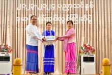 ဘားအံတက္ကသိုလ်၏ ၂၀၂၃-၂၀၂၄ ပညာသင်နှစ် မောင်မယ်သစ်လွင်ကြိုဆိုပွဲကျင်းပ