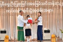 ကရင်ပြည်နယ်ဝန်ကြီးချုပ်ဦးစောမြင့်ဦး ဘားအံတက္ကသိုလ် ရှေးဦးပြုစုခြင်း(အခြေခံ)သင်တန်းဆင်းပွဲတက်ရောက်