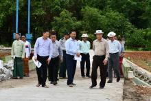 ကရင်ပြည်နယ်ဝန်ကြီးချုပ် ဒေသဖွံ့ဖြိုးရေးလုပ်ငန်းများ ကြည့်ရှုစစ်ဆေး