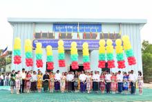 (၇၉)နှစ်မြောက် တပ်မတော်နေ့ကို ကြိုဆိုဂုဏ်ပြုသောအားဖြင့် ပြည်နယ် GYM နှင့် စားပွဲတင်တင်းနစ် အားကစားခန်းမဖွင့်