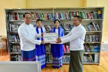 ကျောင်းစာကြည့်တိုက်များဖွံ့ဖြိုးတိုးတက်ရေးနှင့် စာဖတ်ရှိန်မြှင့်တင်ရေးလှုပ်ရှားမှု အခမ်းအနားကျင်းပ