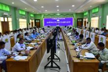 ရွှေတံဆိပ်ဆုများရယူဆွတ်ခူး၍တံခွန်စိုက်ဒိုင်းဆုရယူနိုင်ရေးအားကစားနည်းများအလိုက်စုဖွဲ့ပြင်ဆင်လေ့ကျင့်
