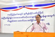 သဘာဝဘေးဒဏ်သင့်ဒေသများရှိတိရစ္ဆာန်များအတွက် တိရစ္ဆာန်အစာထောက်ပံ့