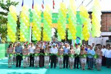 (၆၉)နှစ်မြောက်ကရင်ပြည်နယ်နေ့ကိုကြိုဆိုဂုဏ်ပြုသောအားဖြင့်ဘားအံမြို့၊ အမှတ်(၅)ရပ်ကွက်၊ဥယျာဉ်လမ်း ကွန်ကရစ်လမ်းသစ်ဖွင့်