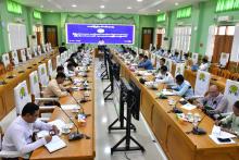 ပြည်နယ်အသေးစား၊အငယ်စားနှင့်အလတ်စားစီးပွားရေးလုပ်ငန်းများဖွံ့ဖြိုးတိုးတက်ရေးအေဂျင်စီ(၃/၂၀၂၄) လုပ်ငန်းညှိနှိုင်းအစည်းအဝေးကျင်းပ