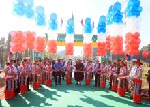ကရင်သက္ကရာဇ် ၂၇၆၄ ခုနှစ်ကရင်အမျိုးသားနှစ်သစ်ကူးနေ့ကို ကြိုဆိုဂုဏ်ပြုသောအားဖြင့် အထက်ပိုင်ကျုံကွန်ကရစ်လမ်းသစ်ဖွင့်
