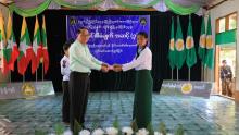 ကရင်ပြည်နယ်ဝန်ကြီးချုပ်ဦးစောမြင့်ဦး လှိုင်းဘွဲမြို့နယ်ရှိ မြို့နယ်အဆင့်ဌာနဆိုင်ရာများ၊ ရပ်ကွက်/ကျေးရွာအုပ်စု အုပ်ချုပ်ရေးမှူးများနှင့်တွေ့ဆုံ