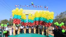 (၇၇)နှစ်မြောက်လွတ်လပ်ရေးနေ့ကိုကြိုဆိုဂုဏ်ပြုသောအားဖြင့် ကော့နော်ဖိုင်-ကတွန်းတာ-နောင်ဒိုင်း ကွန်ကရစ်လမ်းဖွင့်