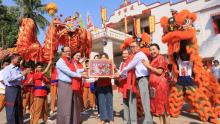 ကရင်ပြည်နယ်ဝန်ကြီးချုပ်ဦးစောမြင့်ဦး ၂၀၂၅ ခုနှစ် မြွေနှစ် တရုတ်နှစ်သစ်ကူးအထိမ်းအမှတ် စုပေါင်းကန်တော့ခြင်းနှင့် နှစ်သစ်ကူးမင်္ဂလာအခမ်းအနား တက်ရောက်