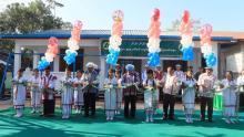 ကရင်ပြည်နယ်ဝန်ကြီးချုပ်ဦးစောမြင့်ဦး စုပေါင်းသန့်ရှင်းရေးလုပ်ငန်းဆောင်ရွက်မှုများအား ကြည့်ရှုအားပေး