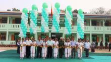 တောင်သူလယ်သမားနေ့ကိုကြိုဆိုဂုဏ်ပြုသောအားဖြင့် နောင်ဘိုကြီးကျေးရွာအခြေခံပညာအထက်တန်း ကျောင်းတွင် နှစ်ထပ်ကျောင်းဆောင်သစ်ဖွင့်