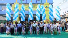 (၇၈)နှစ်မြောက်ပြည်ထောင်စုနေ့ကိုကြိုဆိုဂုဏ်ပြုသောအားဖြင့် ဘားအံပြည်သူ့အငှားအိမ်ရာဖွင့်
