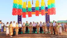 (၇၈)နှစ်မြောက်ပြည်ထောင်စုနေ့ကိုကြိုဆိုဂုဏ်ပြုသောအားဖြင့် ဘားအံစက်မှုဇုန်၌ သစ်ပါးလွှာစက်ရုံဖွင့်
