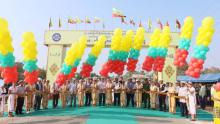 (၇၈)နှစ်မြောက် ပြည်ထောင်စုနေ့ကို ကြိုဆိုဂုဏ်ပြုသေားအားဖြင့် ဘားအံ-လှိုင်းဘွဲ ကတ္တရာလမ်းဖွင့်