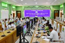 ကရင်ပြည်နယ်စိုက်ပျိုးရေးနှင့်မွေးမြူရေးဖွံ့ဖြိုးရေးကော်မတီလုပ်ငန်းညှိနှိုင်းအစည်းအဝေးကျင်းပ