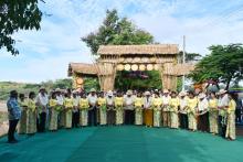 ကရင်ပြည်နယ်၊ ဘားအံမြို့တွင် မဟာသင်္ကြန်ပွဲတော်ကို မြန်မာ့ရိုးရာယဉ်ကျေးမှုနှင့်အညီ တည်ငြိမ်အေးချမ်းစွာကျင်းပ