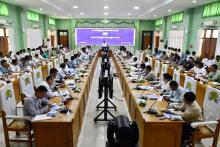 ကရင်ပြည်နယ်အစိုးရအဖွဲ့ လုပ်ငန်းညှိနှိုင်းအစည်းအဝေးကျင်းပ