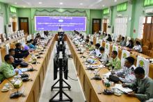 ကရင်ပြည်နယ်မြေပြင်ကွင်းဆင်းစာရင်းကောက်ယူရေးကြီးကြပ်မှုကော်မတီလုပ်ငန်းညှိနှိုင်းအစည်းအဝေးကျင်းပ