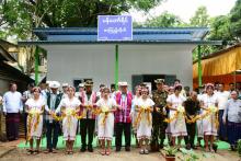 ကရင်ပြည်နယ်ဝန်ကြီးချုပ်ဦးစောမြင့်ဦး ဖာပွန်ခရိုင်၊ ကမမောင်းမြို့ရှိ စာကြည့်တိုက်များဖွင့်ပွဲတက်ရောက်ဖွင့်လှစ်