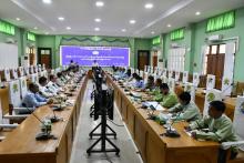 ကရင်ပြည်နယ်တရားမဝင်ကုန်သွယ်မှုတိုက်ဖျက်ရေးအထူးအဖွဲ့လုပ်ငန်းညှိနှိုင်းအစည်းအဝေးကျင်းပ