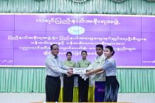 ကရင်ပြည်နယ်ဝန်ကြီးချုပ်တောင်ကလေးစုပေါင်းဝန်ထမ်းအိမ်ရာစခန်းရှိတည်ဆောက်ရေးလုပ်ငန်းအားကြည့်ရှုစစ်ဆေး