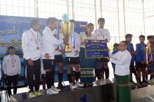 ကရင်ပြည်နယ်ဝန်ကြီးချုပ်ဖလား မြို့နယ်ပေါင်းစုံအသက်(၂၅)နှစ်အောက် အမျိုးသားဖူဆယ်ဘောလုံးပြိုင်ပွဲ ဆုချီးမြှင့်