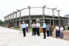 ကရင်ပြည်နယ်ဝန်ကြီးချုပ်ဦးစောမြင့်ဦး အားကစားကွင်း၊အားကစားရုံများနှင့်တည်ဆောက်ရေးလုပ်ငန်းများ ကြည့်ရှုစစ်ဆေး