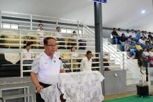 ပြည်နယ်ဝန်ကြီးချုပ်ဖလား မြို့နယ်ပေါင်းစုံ အမျိုးသမီးကိုယ်ကာယကြံ့ခိုင်မှုလေ့ကျင့်ခန်း(အေရိုးဗစ်)ပြိုင်ပွဲကျင်းပ