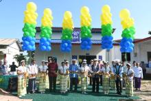 နှစ်(၇၀)ပြည့် ကရင်ပြည်နယ်နေ့ကို ကြိုဆိုဂုဏ်ပြုသောအားဖြင့် နောင်ပလိန်ကျေးရွာအုပ်စု သုတပညာ စာကြည့်တိုက်သစ်ဖွင့်လှစ်