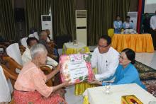 ဘားအံမြို့ကျက်သရေဆောင် ရွှေယဉ်မျှော်ပြည်တော်ဧစေတီတော်၌ (၇၆)ကြိမ်မြောက် ဆွမ်းဆန်တော်လောင်းလှူ