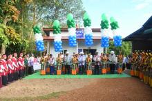 ဘားအံမြို့နယ် တောင်သူကုန်းကျေးရွာအုပ်စု ခြံကလေးကျေးရွာ၌ ပညာဥယျာဉ် စာကြည့်တိုက်ဖွင့်