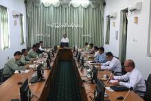 ကရင်ပြည်နယ်ဝန်ကြီးချုပ်ဦးစောမြင့်ဦး United Nation Children’s Fund-UNICEF  မြန်မာနိုင်ငံဆိုင်ရာဌာနေ ကိုယ်စားလှယ်နှင့်အဖွဲ့အားလက်ခံတွေ့ဆုံ