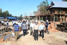 ဘားအံမြို့ရှောင်လမ်း နှစ်စဉ်ရေကျော်သောအပိုင်းအား ကွန်ကရစ်လမ်းအဖြစ်အဆင့်မြှင့်တင်