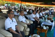 ကရင်သက္ကရာဇ်(၂၇၆၅)ခုနှစ် ကရင်အမျိုးသားနှစ်သစ်ကူးနေ့အထိမ်းအမှတ် သံလွင်မြစ်အတွင်း ရိုးရာလှေလှော်ပြိုင်ပွဲကျင်းပ