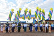 (၇၈)နှစ်မြောက်လွတ်လပ်ရေးနေ့ကို ကြိုဆိုဂုဏ်ပြုသောအားဖြင့် ရာဘာသစ်ပါးလွှာစက်ရုံဖွင့်