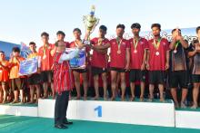 ကရင်သက္ကရာဇ်(၂၇၆၅)ခုနှစ် ကရင်အမျိုးသားနှစ်သစ်ကူးနေ့အထိမ်းအမှတ် ရိုးရာလှေလှော်ပြိုင်ပွဲဗိုလ်လုပွဲစဉ်နှင့်ဆုချီးမြှင့်