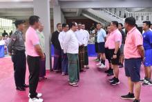 ကရင်အမျိုးသားနှစ်သစ်ကူးနေ့အထိမ်းအမှတ် ဌာနပေါင်းစုံစားပွဲတင်တင်းနစ်ပြိုင်ပွဲ ကျင်းပ