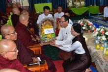 တတိယအကြိမ် သုတဓမ္မဝေဖြာ ဗုဒ္ဓဘာသာသင်ခန်းစာ ဓမ္မစကူးလ် စာမေးပွဲ ဆုချီးမြှင့်