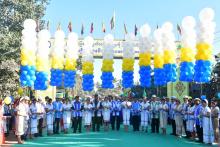 (၇၈)နှစ်မြောက်လွတ်လပ်ရေးနေ့ကို ကြိုဆိုဂုဏ်ပြုသောအားဖြင့် ဘားအံ-လှိုင်းဘွဲလမ်း(၂၄)ပေအကျယ် ကတ္တရာလမ်းဖွင့်