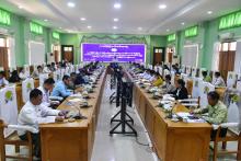 ကရင်ပြည်နယ် (၂၀)ကြိမ်မြောက် မြန်မာ့ရိုးရာယဉ်ကျေးမှု စုပေါင်းထမနဲထိုးပြိုင်ပွဲကို စည်ကားသိုက်မြိုက်စွာကျင်းပမည်