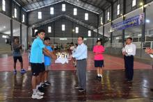 ဘားအံမြို့၌ အားကစားနည်း(၁၅)နည်း သင်တန်းသား၊သင်တန်းသူ ၁၂၁၂ ဦးဖြင့် နွေရာသီအခြေခံအားကစားသင်တန်းများ ဖွင့်လှစ် ပြည်နယ်ဝန်ကြီးချုပ်ကြည့်ရှုအားပေး