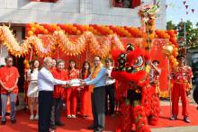 ကရင်ပြည်နယ်ဝန်ကြီးချုပ်ဦးစောမြင့်ဦး တရုတ်နှစ်ကူး(မြင်းနှစ်)အထိမ်းအမှတ်မင်္ဂလာအခမ်းအနားတက်ရောက်