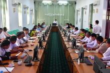 ကရင်ပြည်နယ်ဒေသဆိုင်ရာခရီးသွားလုပ်ငန်းကော်မတီ လုပ်ငန်းညှိနှိုင်းအစည်းအဝေးကျင်းပ