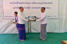 ဘားအံမြို့နယ်၊ ထုံးအိုင်ကျေးရွာ၌ လျှပ်စစ်ဆိုလာတပ်ဆင်ခြင်းသင်တန်းဆင်း